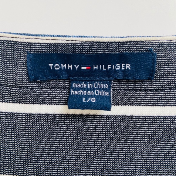 Tommy Hilfiger black and white stripe dress - Picture 6 of 9